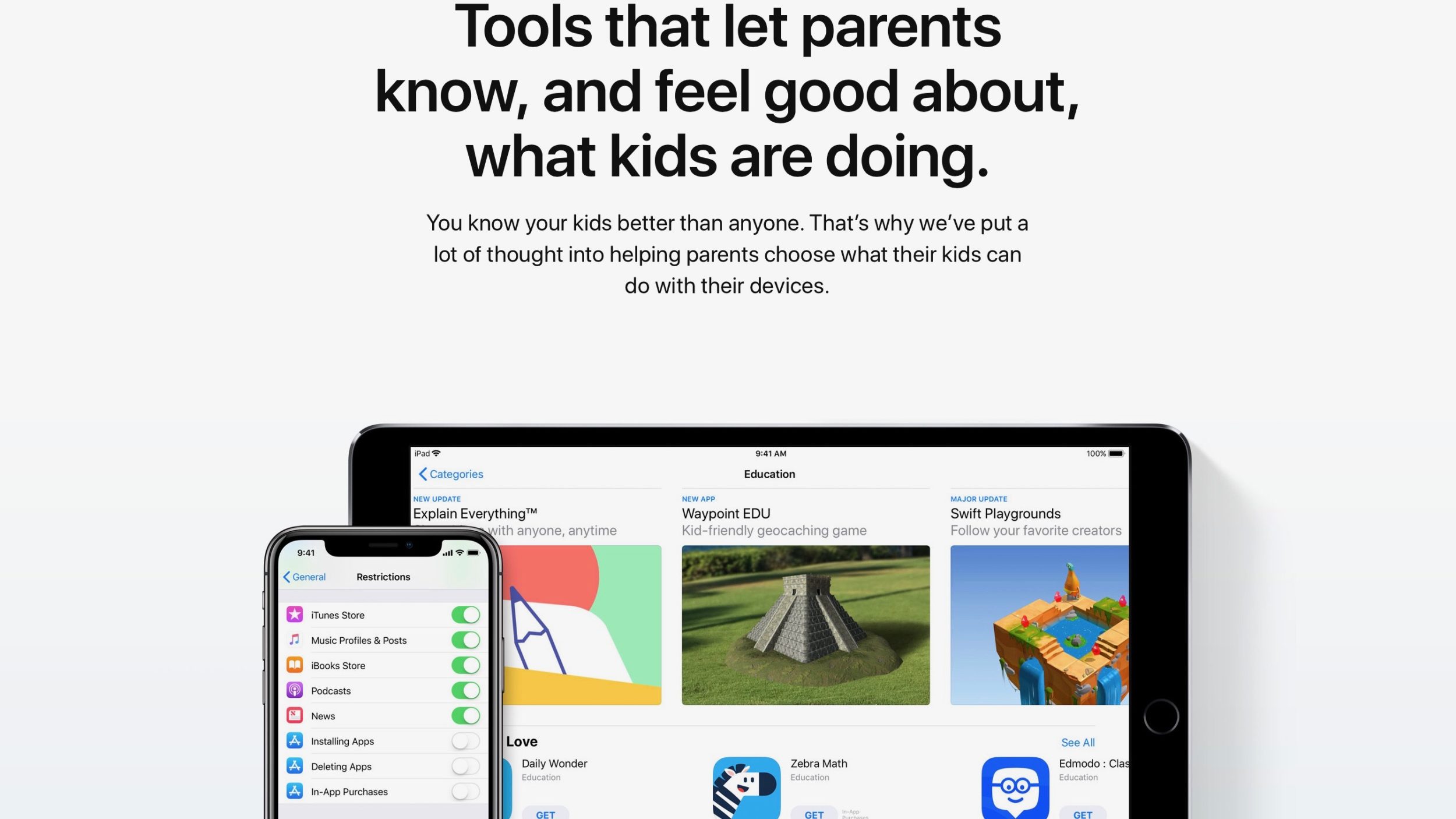 Apple Publishes New 'Families’ webpage with Parental Control Tips