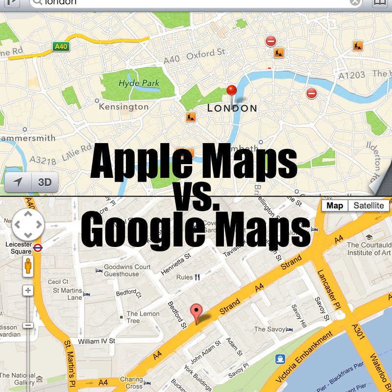 5 Things You Can do in Apple Maps That You Can't in Google Maps