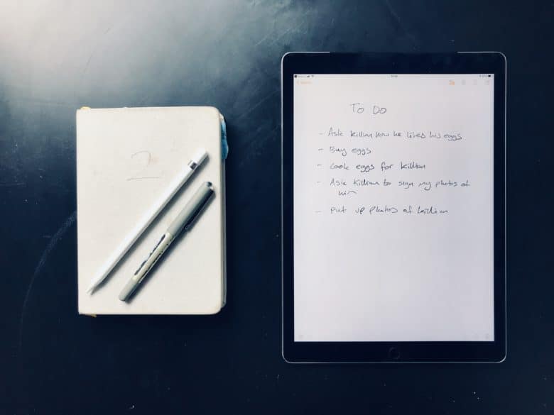 How to Replace a Paper Notebook with your iPad?