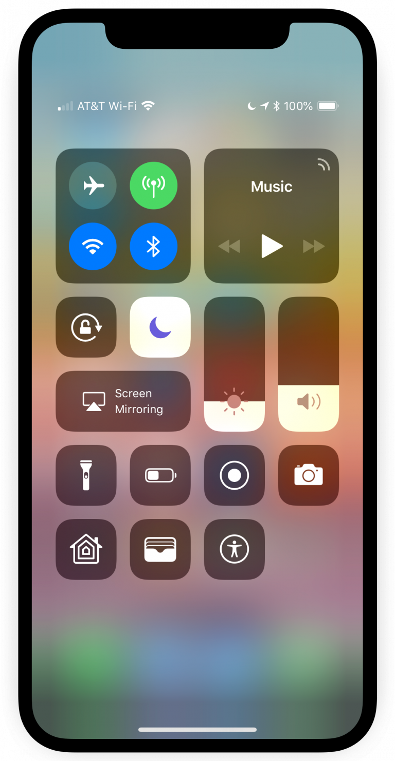 BottomControlX Brings the Classic Control Center Gesture to the iPhone X