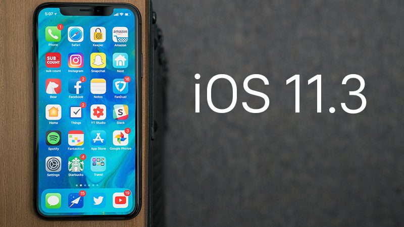 Apple Has Stopped Signing iOS 11.3