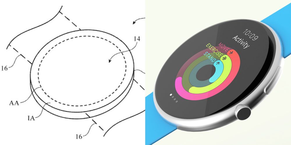 Apple Wins Patent for Round-faced Apple Watch