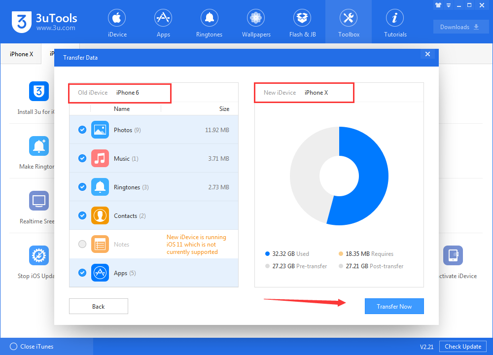 Transfer Data From Old iPhone to a New One