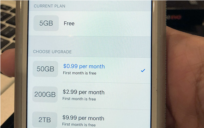  Apple Promotes Free Month of Upgraded iCloud Storage