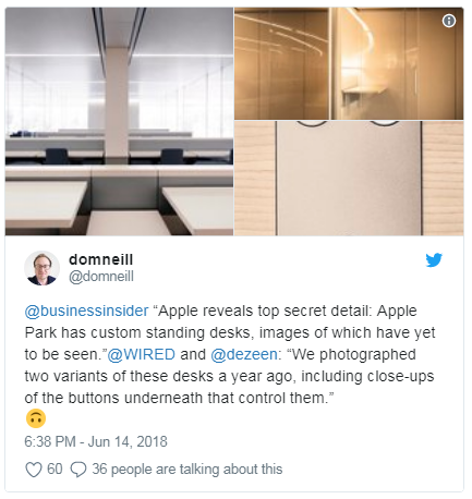 All Apple Park Employees Getting Standing Desks Because ‘Sitting is the New Cancer’