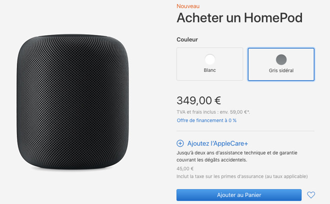 Apple's HomePod Lands in Canada, France, Germany