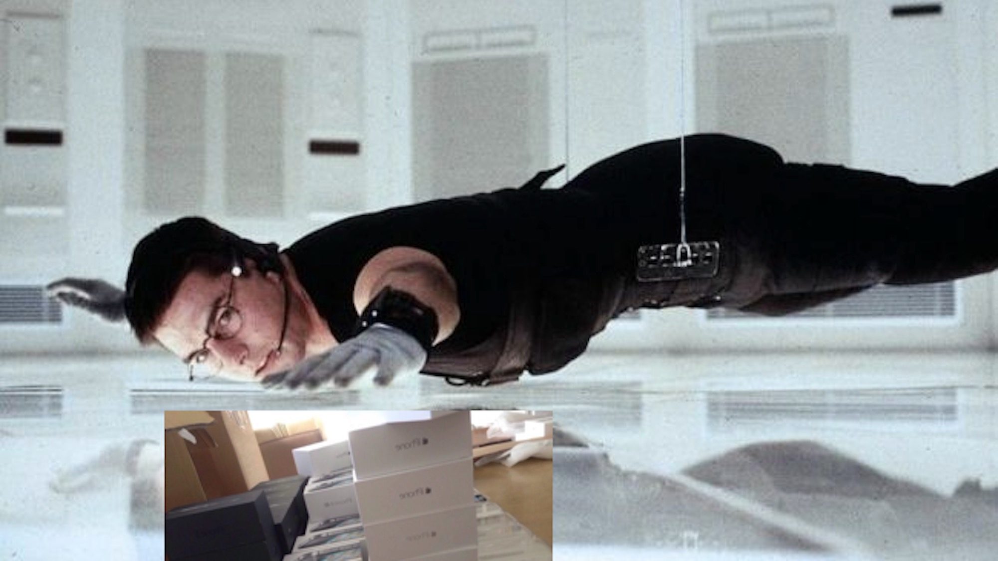 Thieves Make Off With $100k Worth of Apple Products After Rappelling Through Best Buy Roof