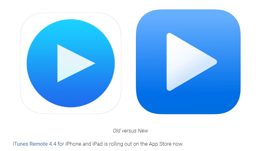 iTunes Remote Updated for iPhone X, New Icon and Design