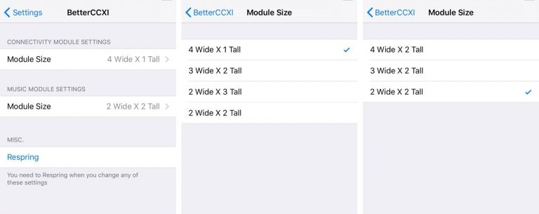 BetterCCXI Makes Certain iOS 11 Control Center Modules More Accessible