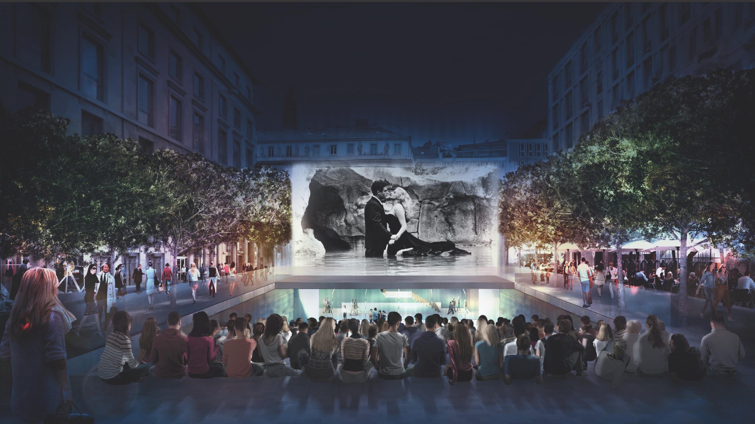 Apple’s New Outdoor Amphitheater and Retail Store in Milan, Italy