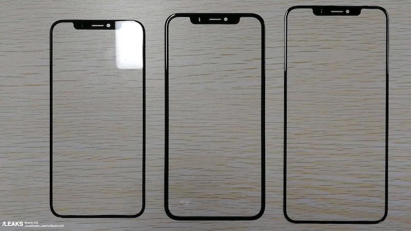 Front Glass Panels for 2018 iPhones Appear to Leak, Show Thicker Bezels on 6.1-Inch LCD Model