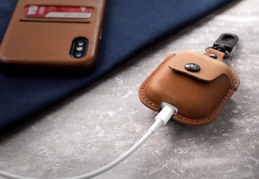 Twelve South Launches 'AirSnap' Leather Carrying Case for AirPods