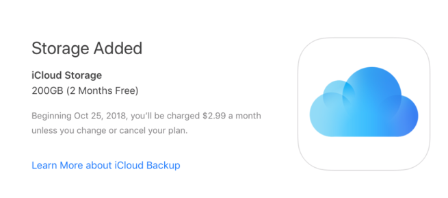 Apple Partners with US Carriers to Offer 2 Free Months of 200GB iCloud Storage
