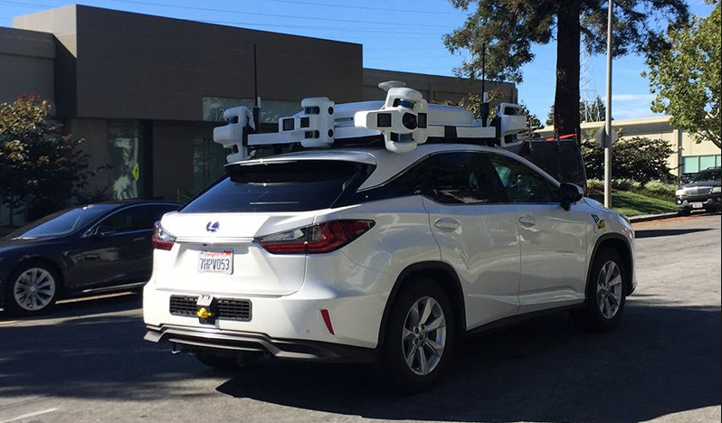 Apple Autonomous Test Vehicle Involved in Accident on August 24