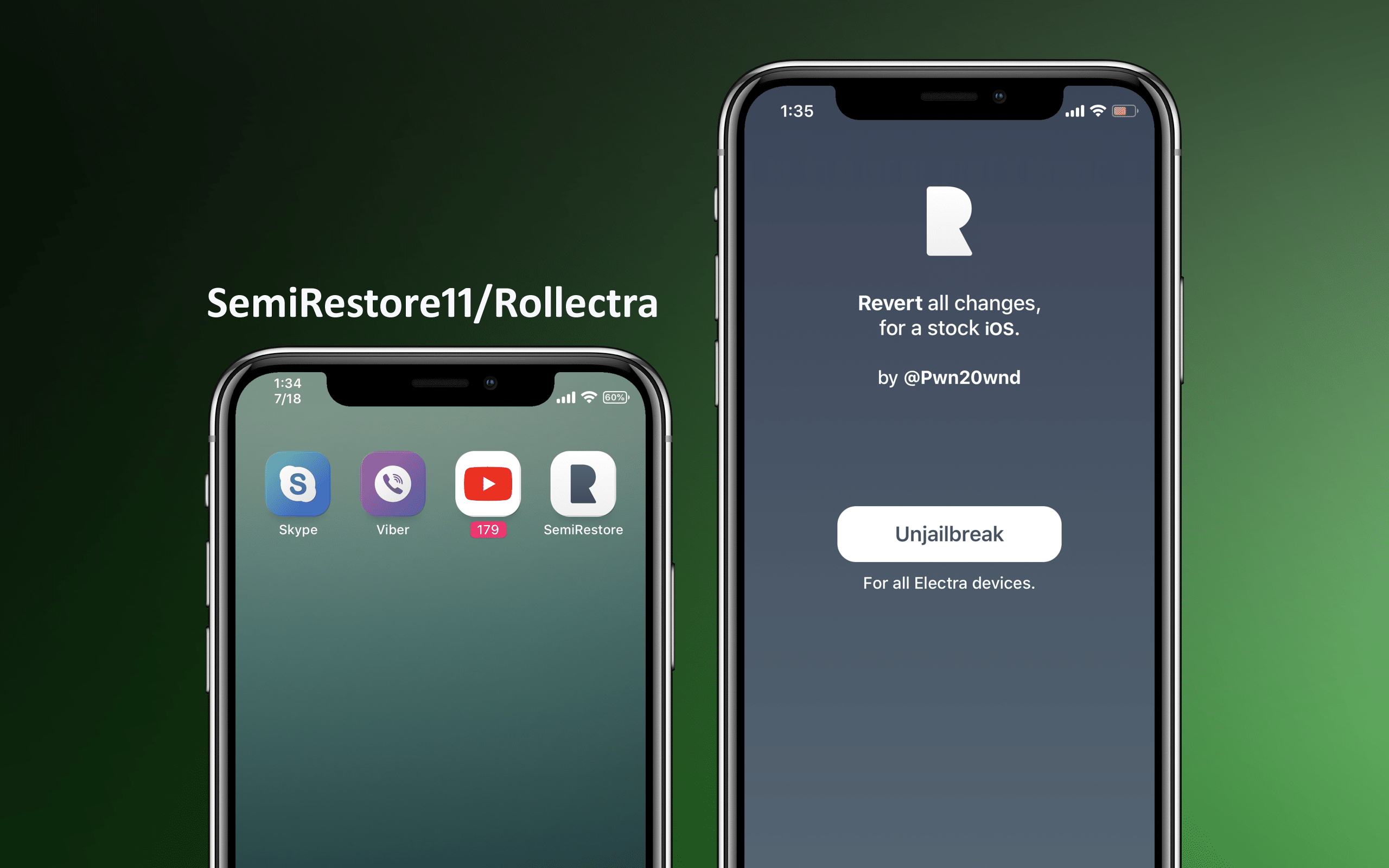 Rollectra/SemiRestore11 Update Brings Support for iOS 11.3-11.4.x, Adds Improvements