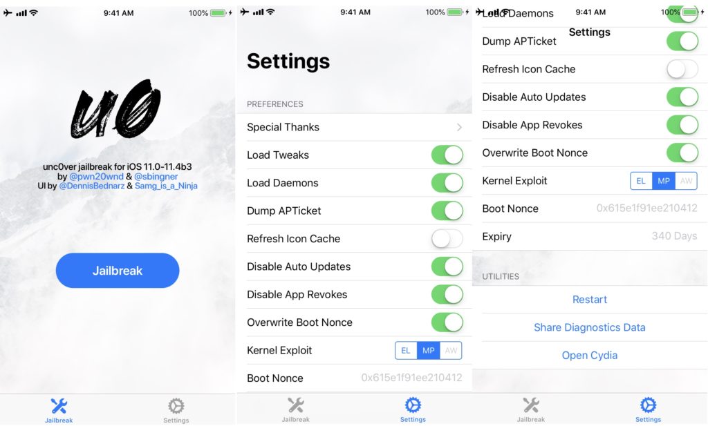 Unc0ver Jailbreak for iOS 11 – iOS 11.3.1 (iOS 11.4 beta 3) Released
