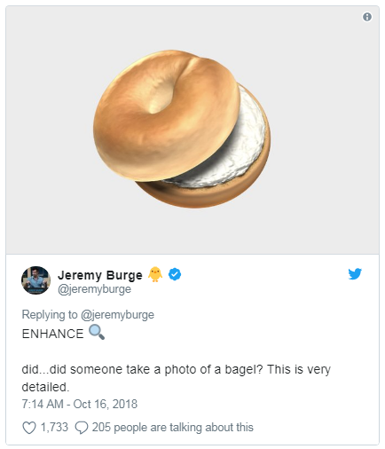 After Internet Outrage, Apple Adds Cream Cheese to Bagel Emoji