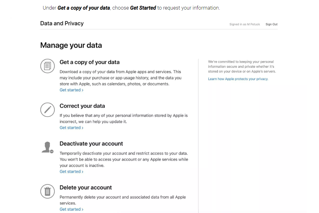 How to Request Your Personal Data From Apple
