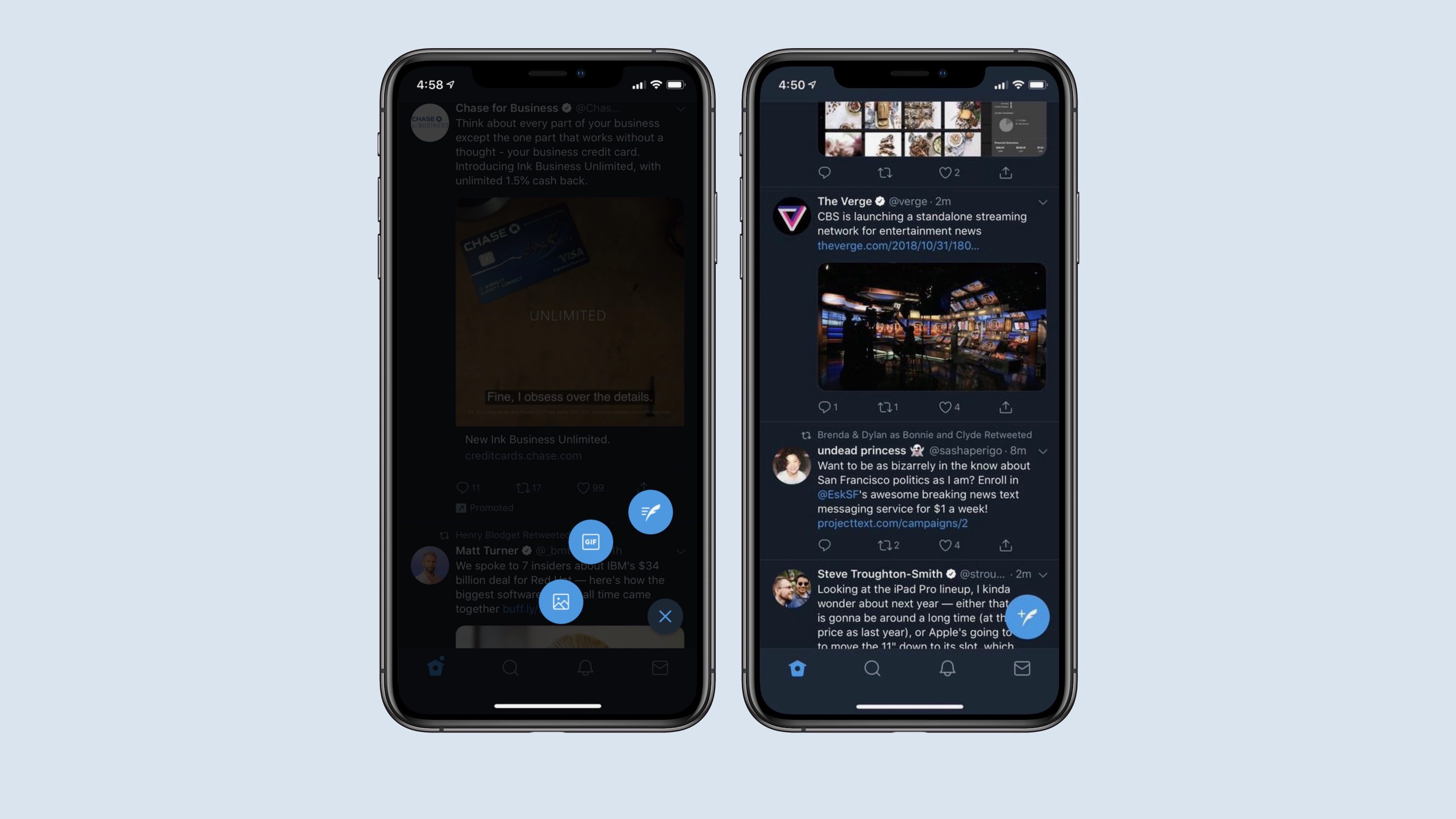 Twitter for iOS Gets New Floating Compose Button