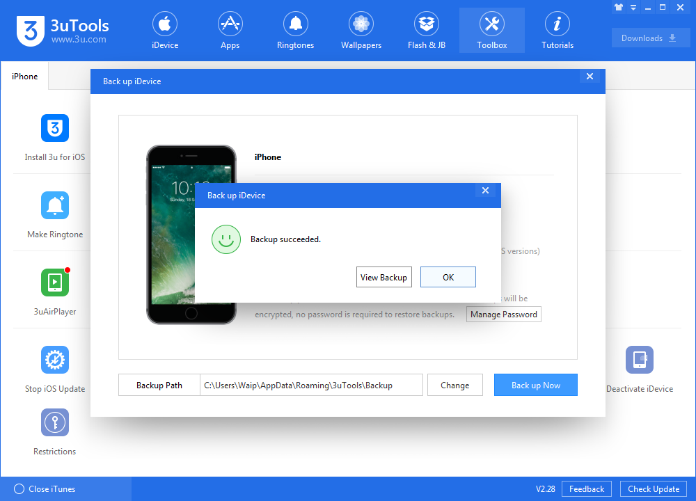 How to Automatically Recover Restrictions Passcode Using Backup Files