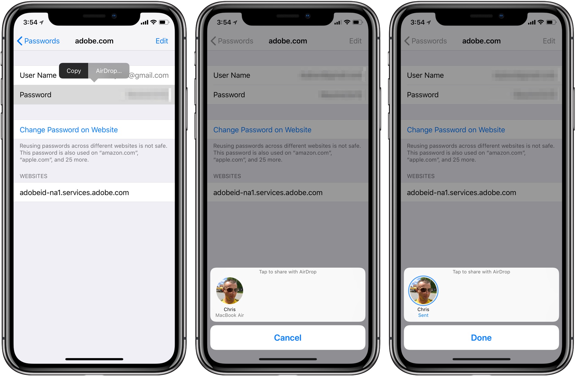 How to AirDrop Passwords Between Nearby iPhone, iPad and Mac devices?