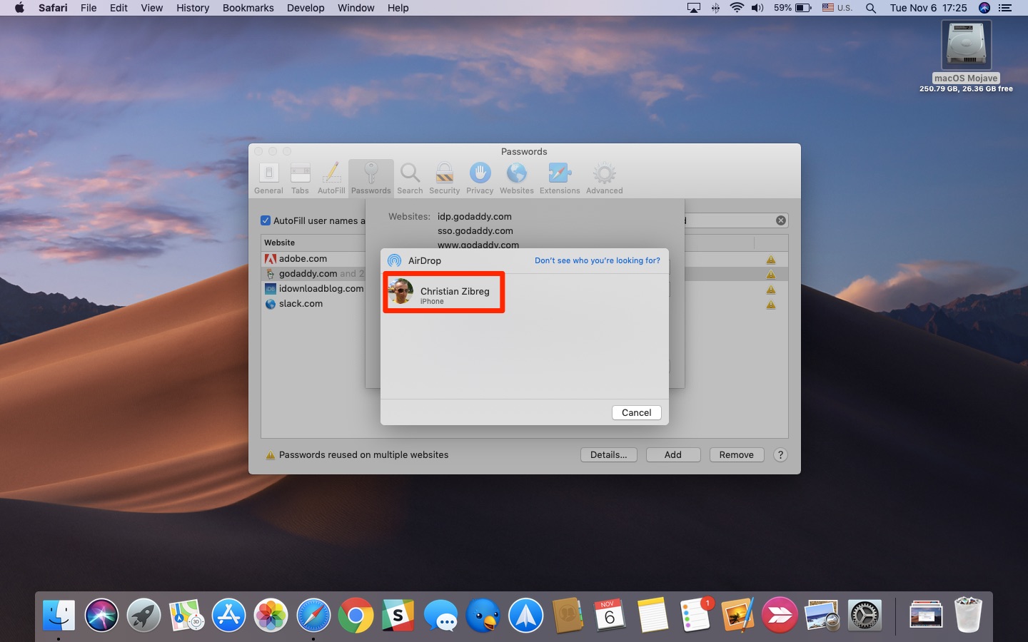 How to AirDrop Passwords Between Nearby iPhone, iPad and Mac devices?