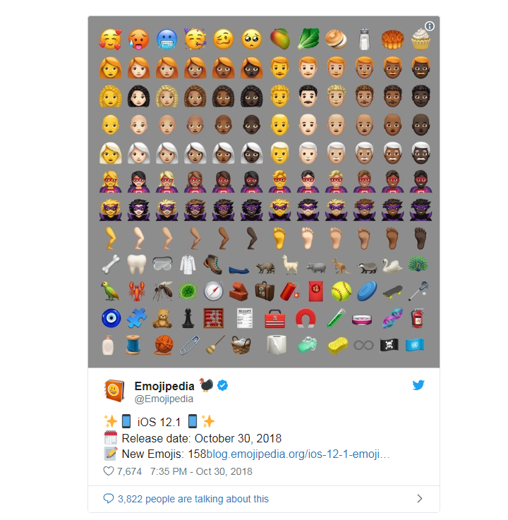 The Most Popular iOS 12.1 Emoji are all About Being Bald