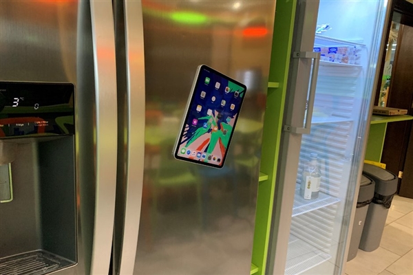 iPad Pro 2018 als Kühlschrank-Magnet › Macerkopf