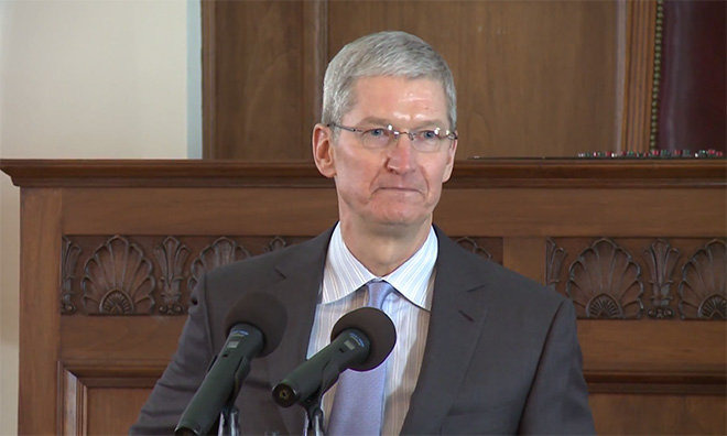 Apple CEO Tim Cook to Receive Anti-Defamation League Award in December