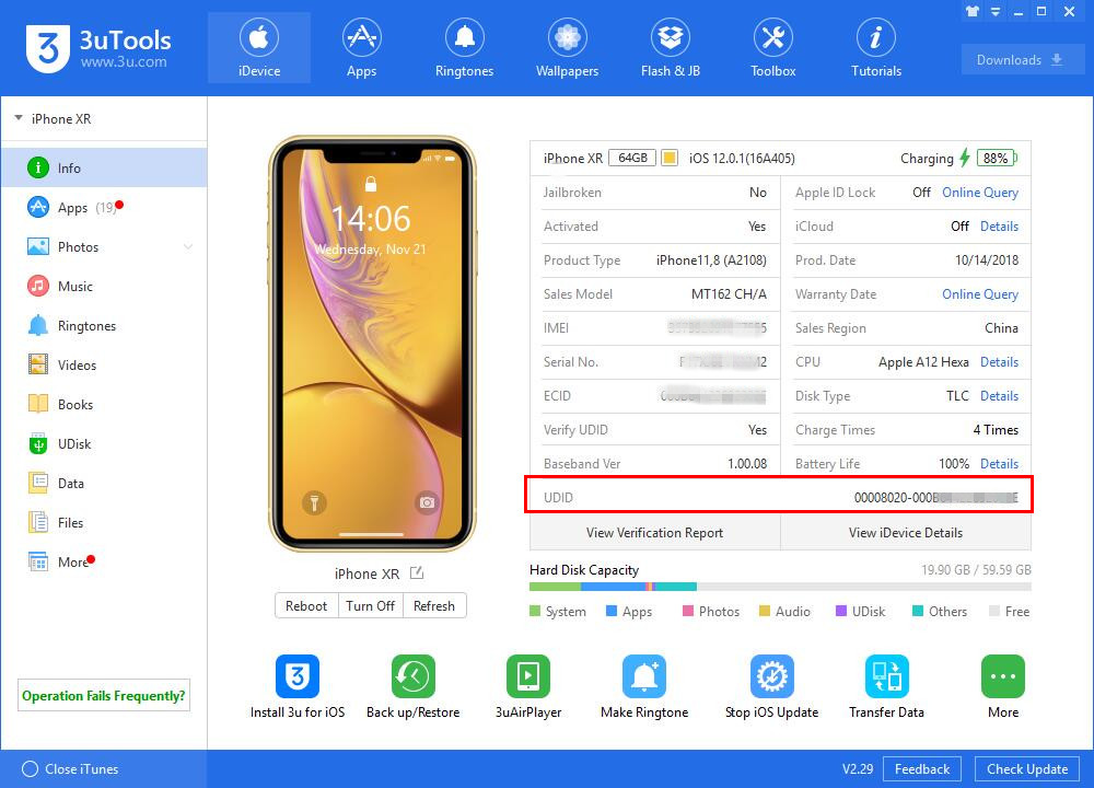 How to Find the UDID of iPhone XS, iPhone XS Max, and iPhone XR?