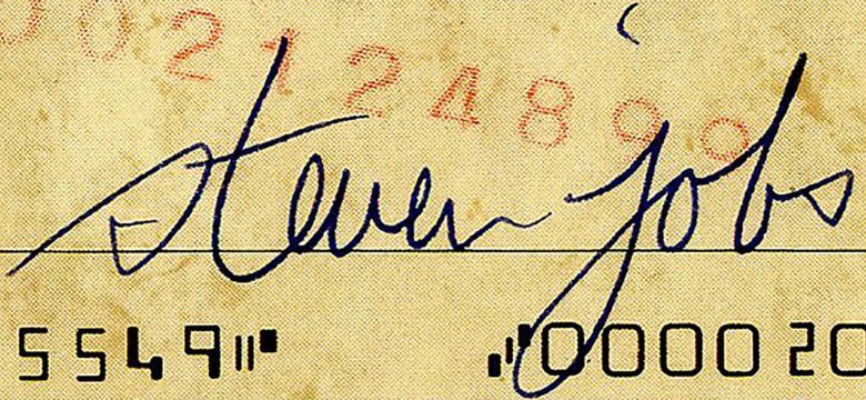 Steve Jobs’ Autograph Could Cost you $50,000