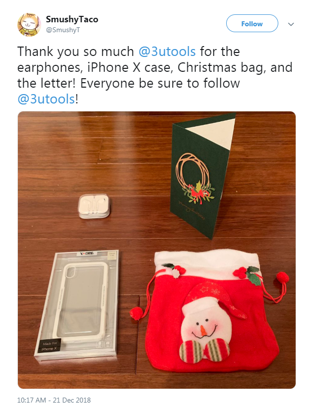 All Gifts Have Been Received By 3uTools Users