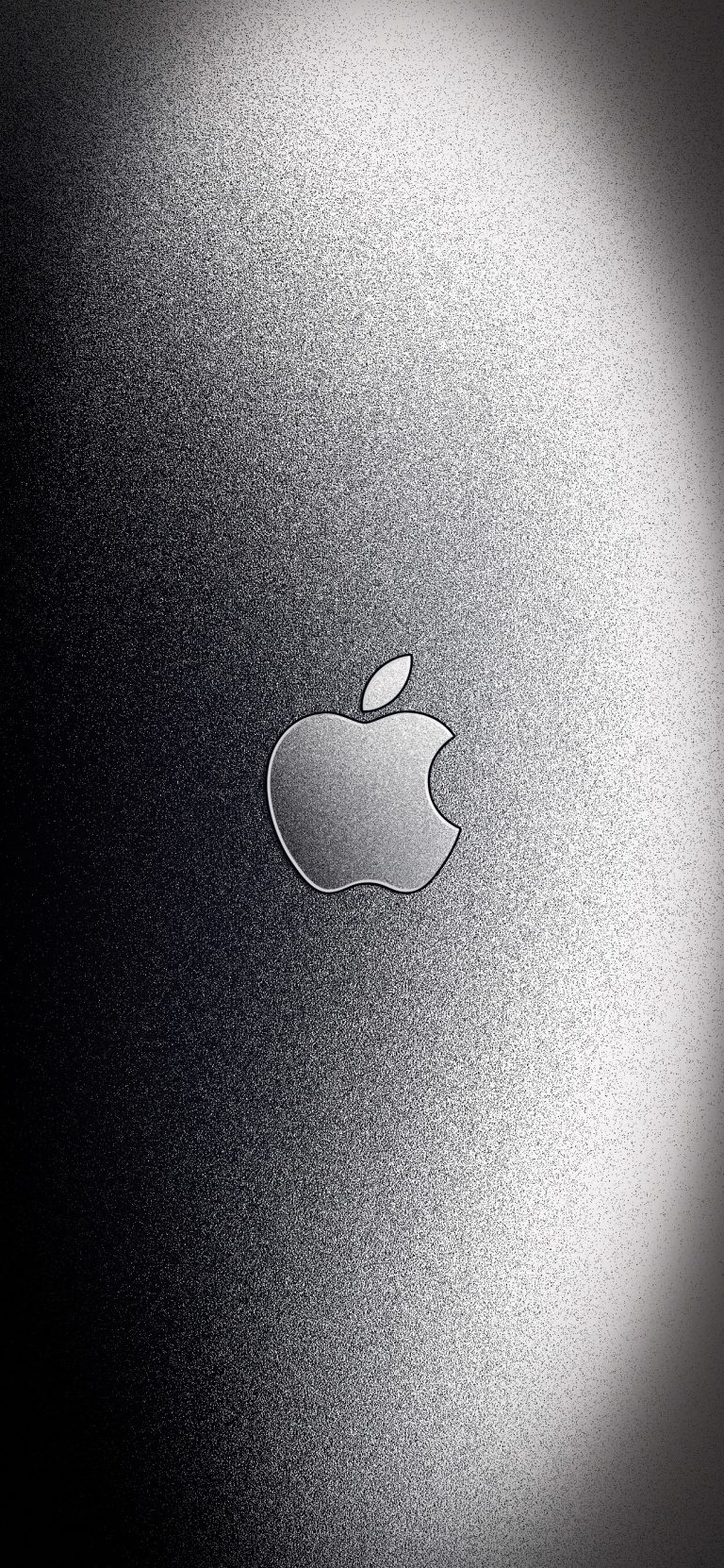 Aluminum Apple Logo Wallpapers for iPhone