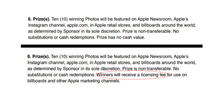Apple Reverses Course and Will Pay the Winners from ‘Shot on iPhone' Challenge