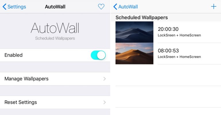 Set iPhone Wallpapers that Change Throughout the Day with AutoWall