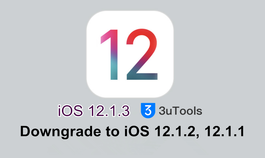 How to Downgrade iOS 12.1.3 Using 3uTools?  ​