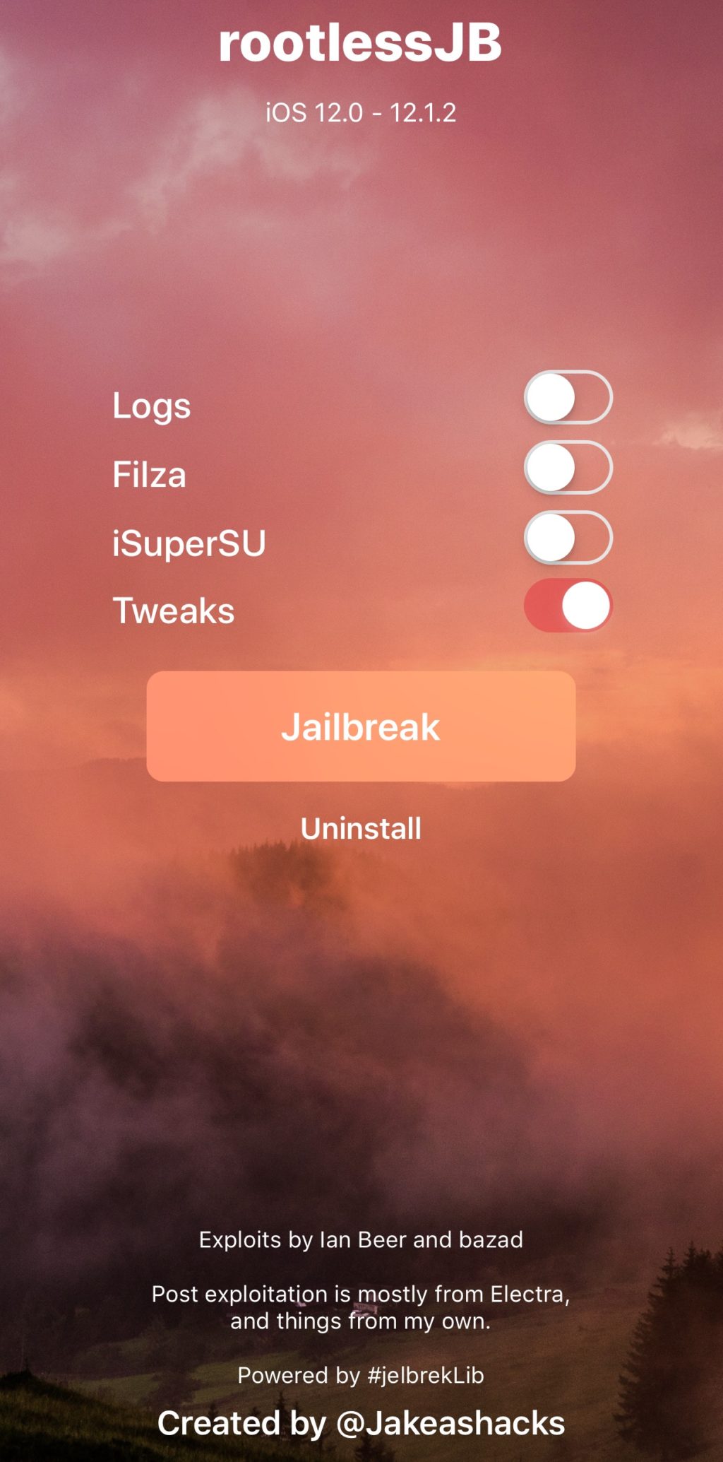 How to Jailbreak iOS 12 – iOS 12.1.2 on iPhone or iPad Using rootlessJB?