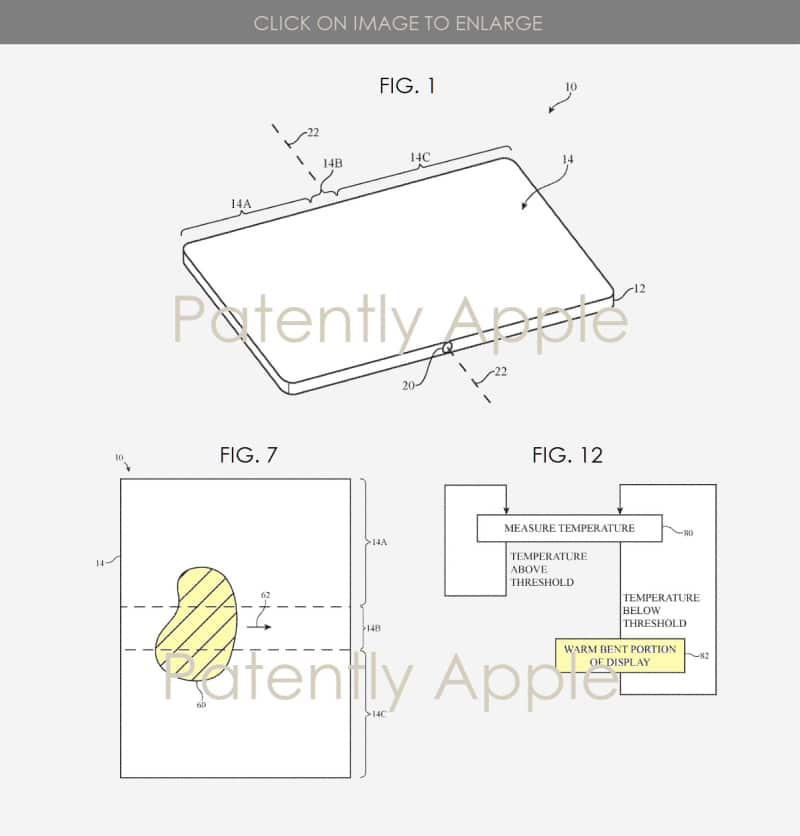 New Foldable iPhone Patent Details Heating Method and Magnetic Lock