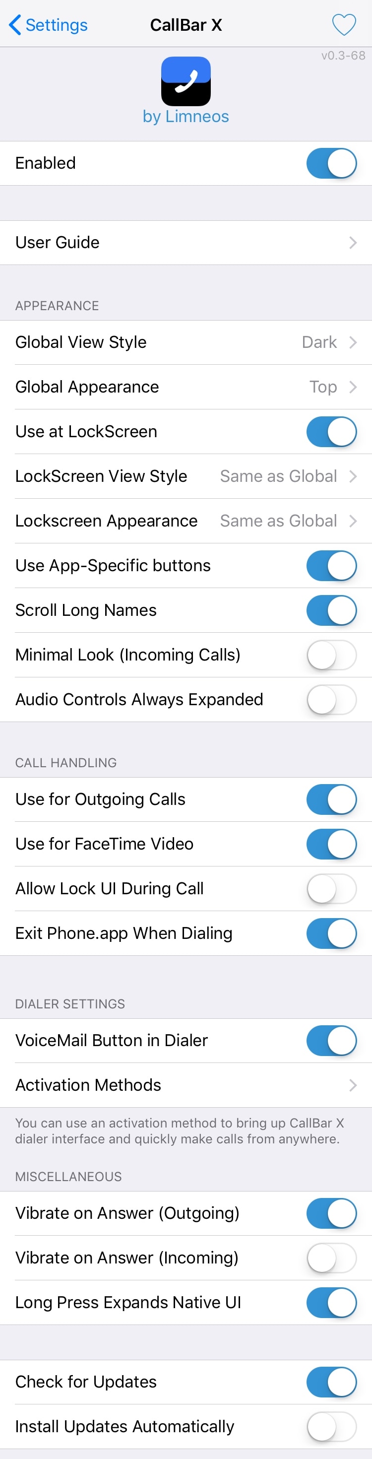 CallBar XS Brings Everyone’s Favorite Phone Call-centric Jailbreak Tweak to iOS 12