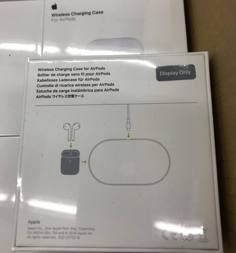 AirPower Pictured on Retail Box for AirPods Wireless Charging Case