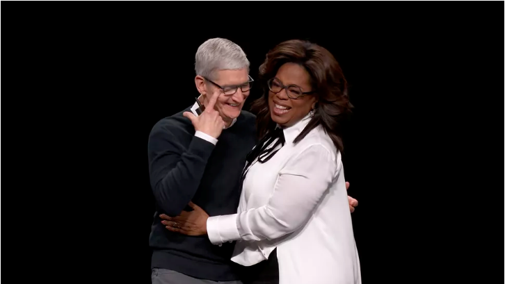 Oprah Brings Apple CEO Tim Cook to Tears