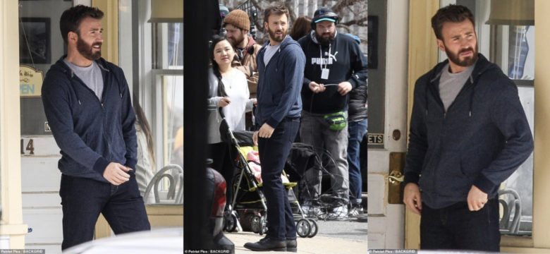 Chris Evans Spotted on Set of Upcoming Apple TV Show