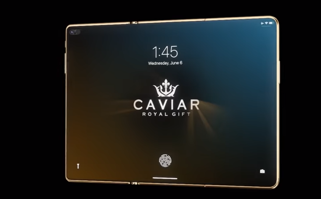 Foldable iPhone: Exclusive Folding Smartphone From Caviar