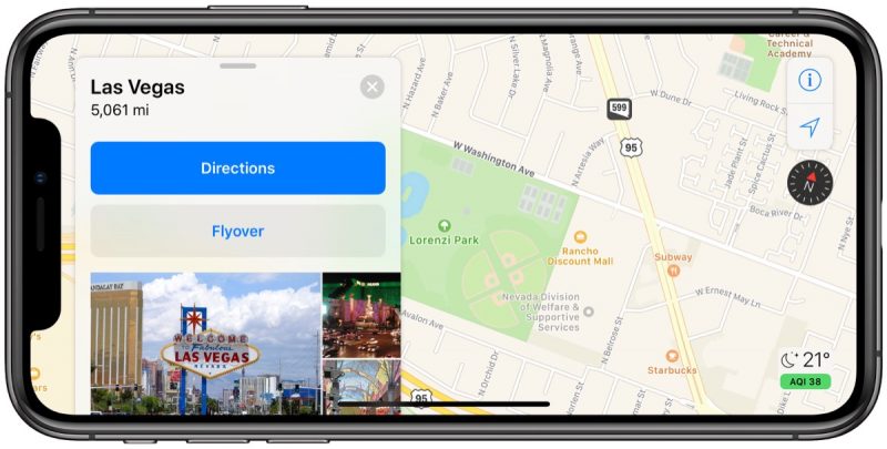 Apple Maps Gains Detailed Terrain Features for Arizona, New Mexico, and the Nevada Us States