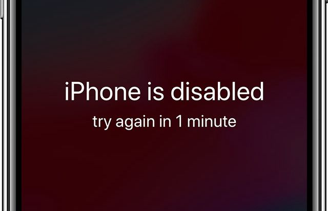 If You Forgot the Passcode for Your iPhone, Ipad, or iPod Touch, or Your Device Is Disabled