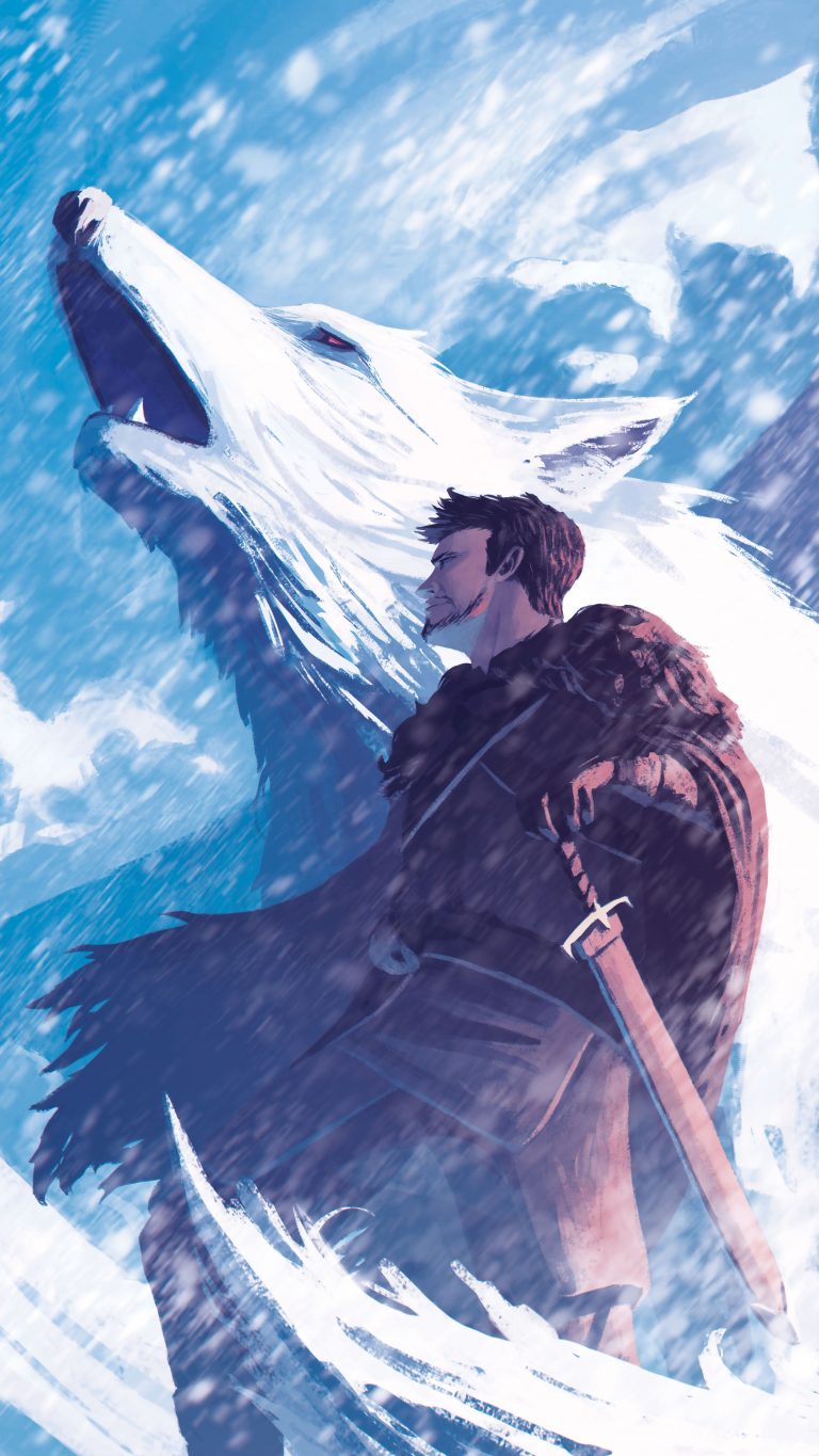 Game of Thrones iPhone wallpaper: Battle for Winterfell