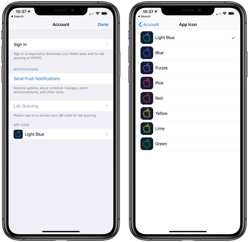 Apple Updates WWDC App Ahead of 2019 Event