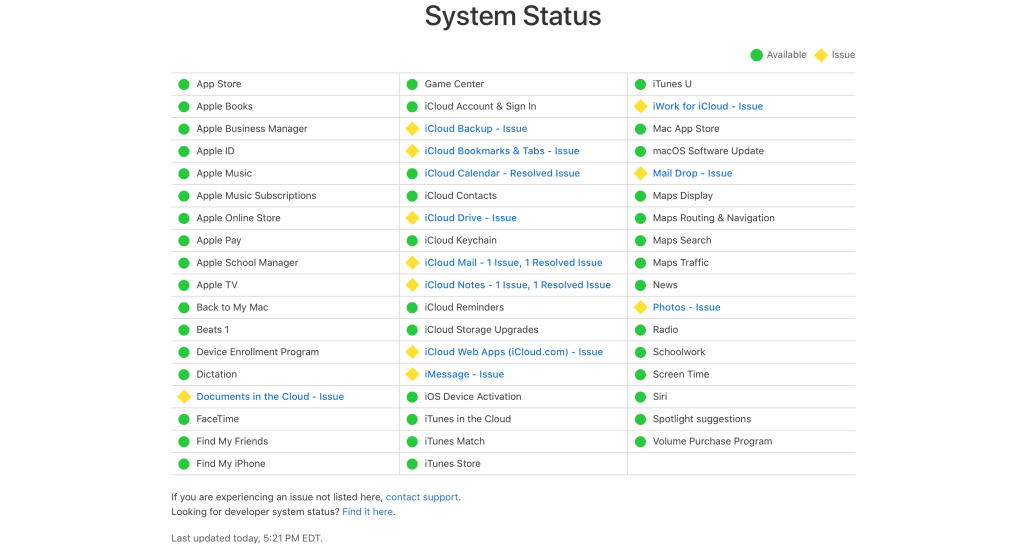 Many iCloud Services Affected by Major Google Cloud Outage