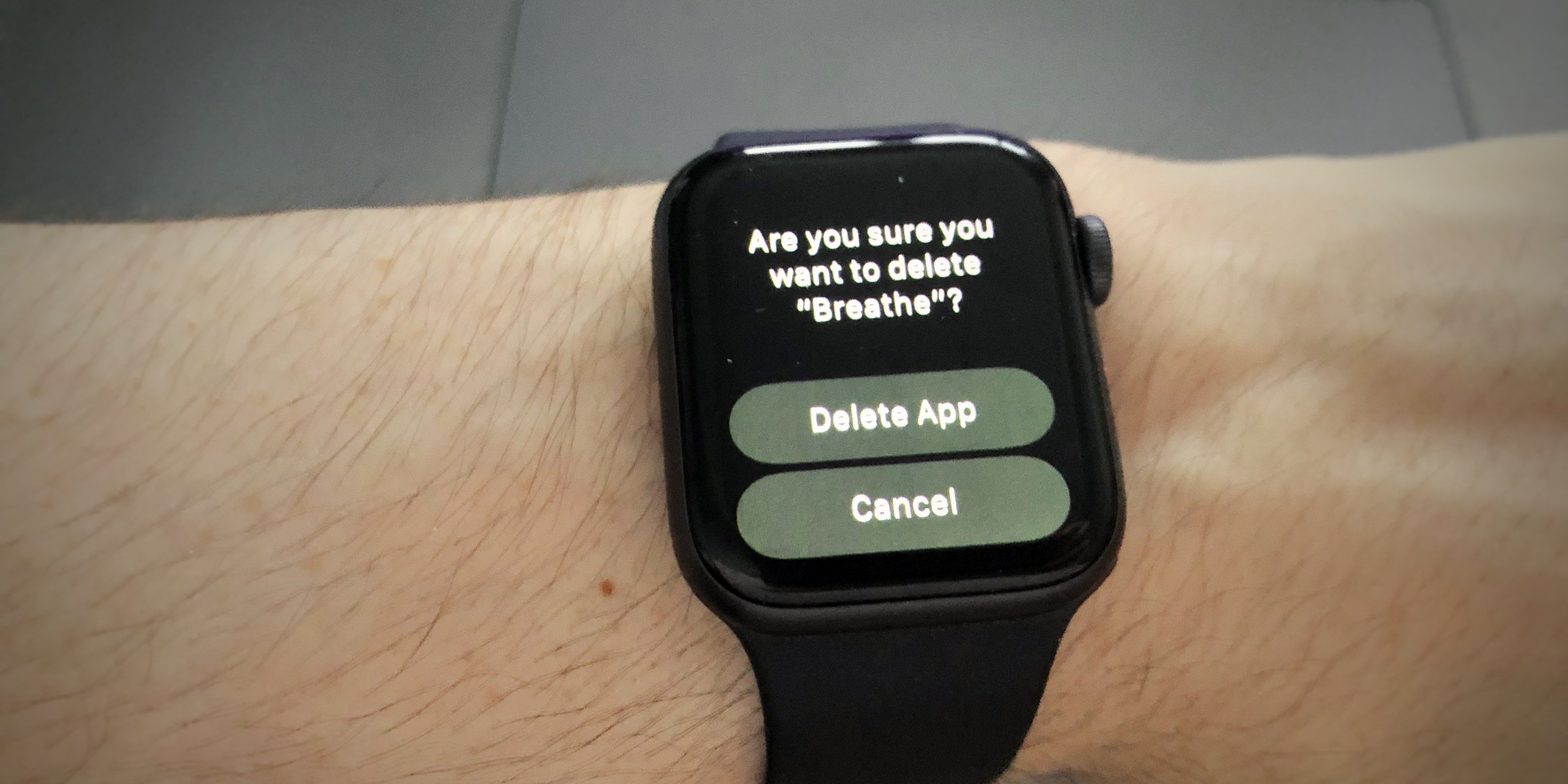 WatchOS 6 Beta 3 Allows Users to Delete Stock Apps