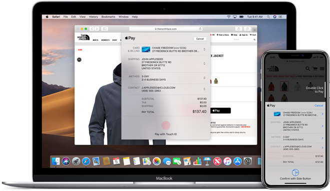Apple Pay on the Web can now be used on StubHub with Safari on the iPad and iPhone